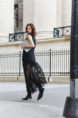 Lace Maxi Skirt<br>
