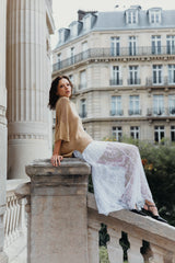 Lace Maxi Skirt<br>