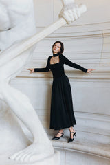 Satin Midi Skirt